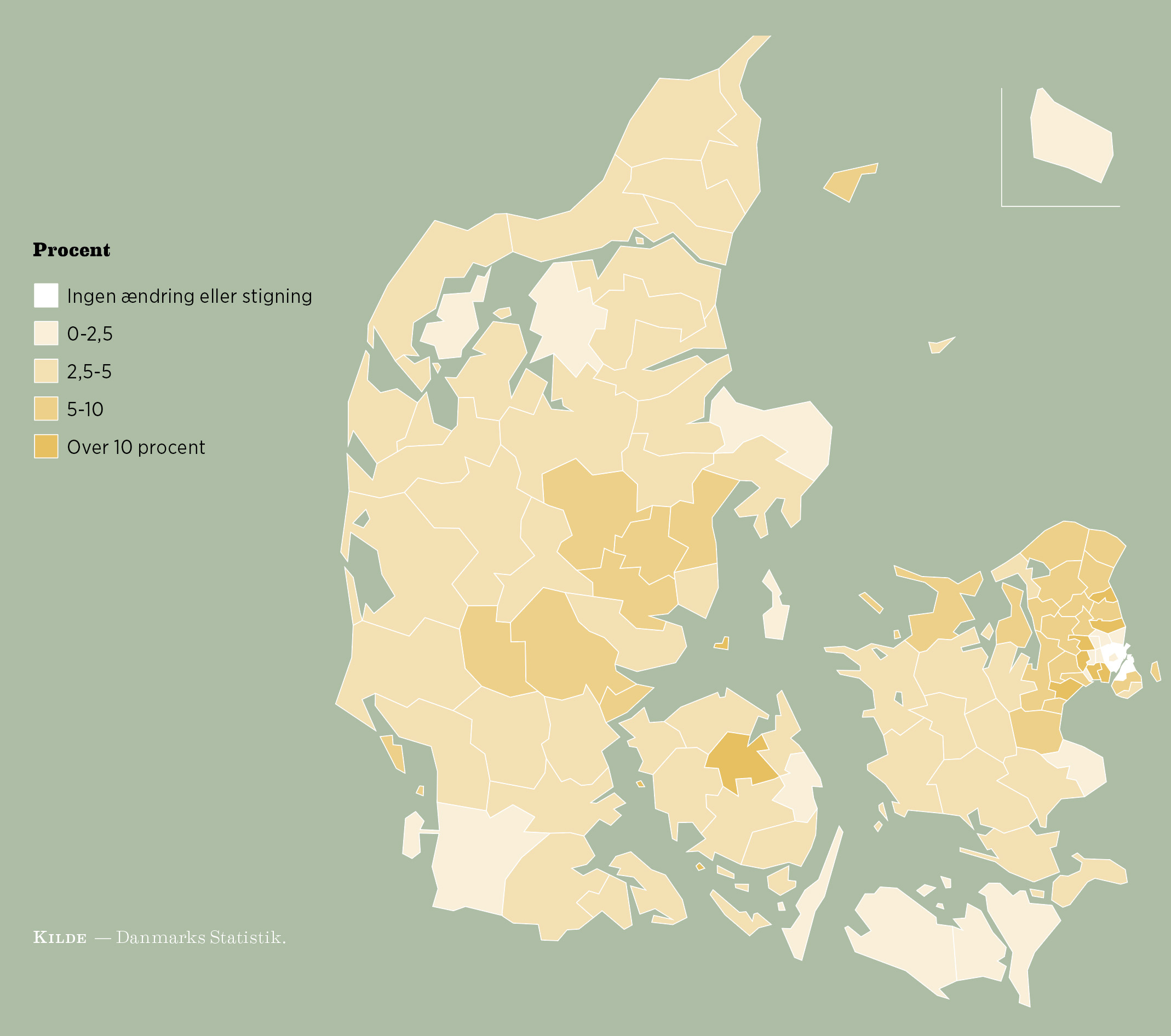 Landbrugsmarkerne Svinder Ind I Hele Danmark Mandag Morgen