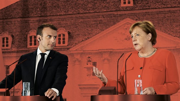 Migrationskrise skubber Merkel i armene på Macron
