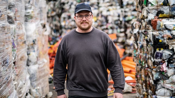 Plastik fra danske husholdninger får nyt liv i Langå