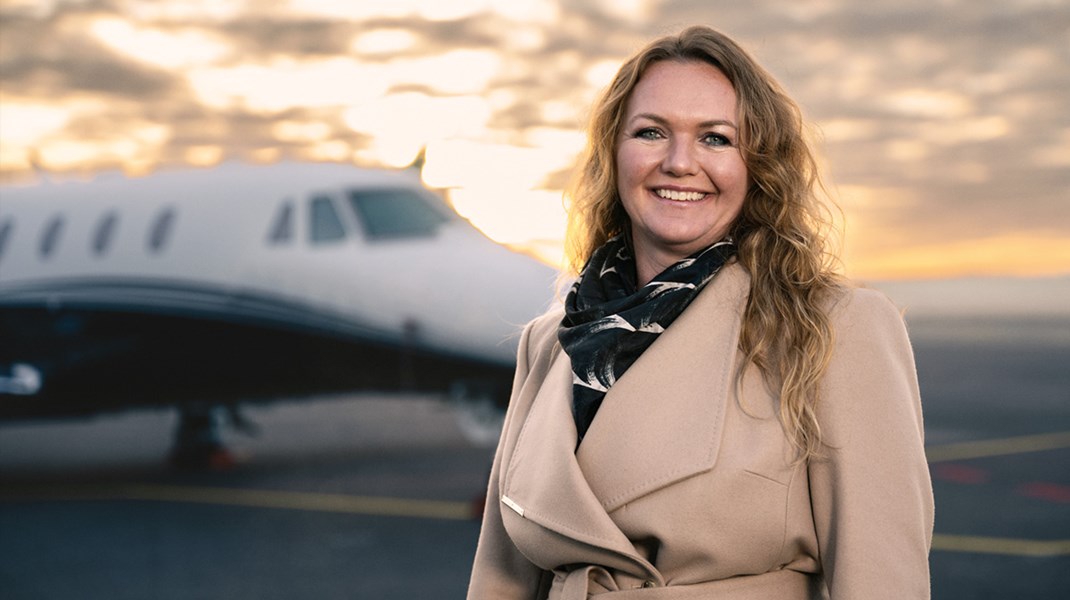 Hun skal give en stærkt udfordret lufthavn flyvehøjde