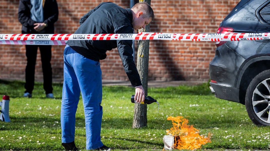 Koranafbrændinger og glidebaner
