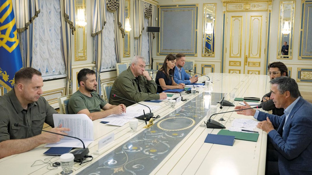 Fogh og spillet om Ukraine