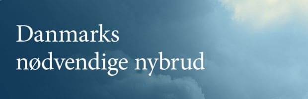 Den nødvendige omstilling